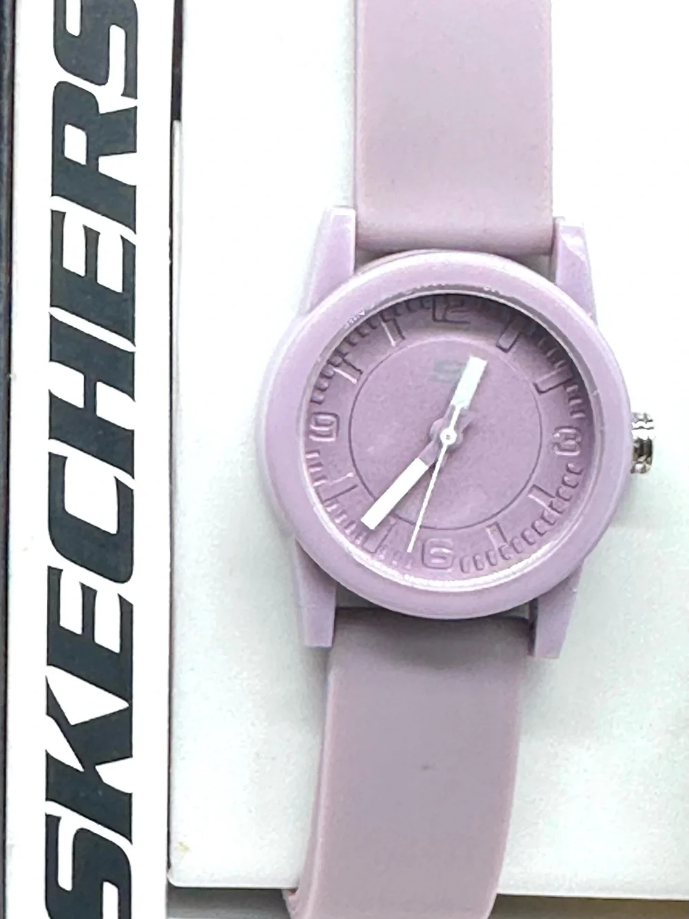 SKECHERS SR6214W Lavender Purple -Tone Quartz Analog Women's Watch Silicone Band